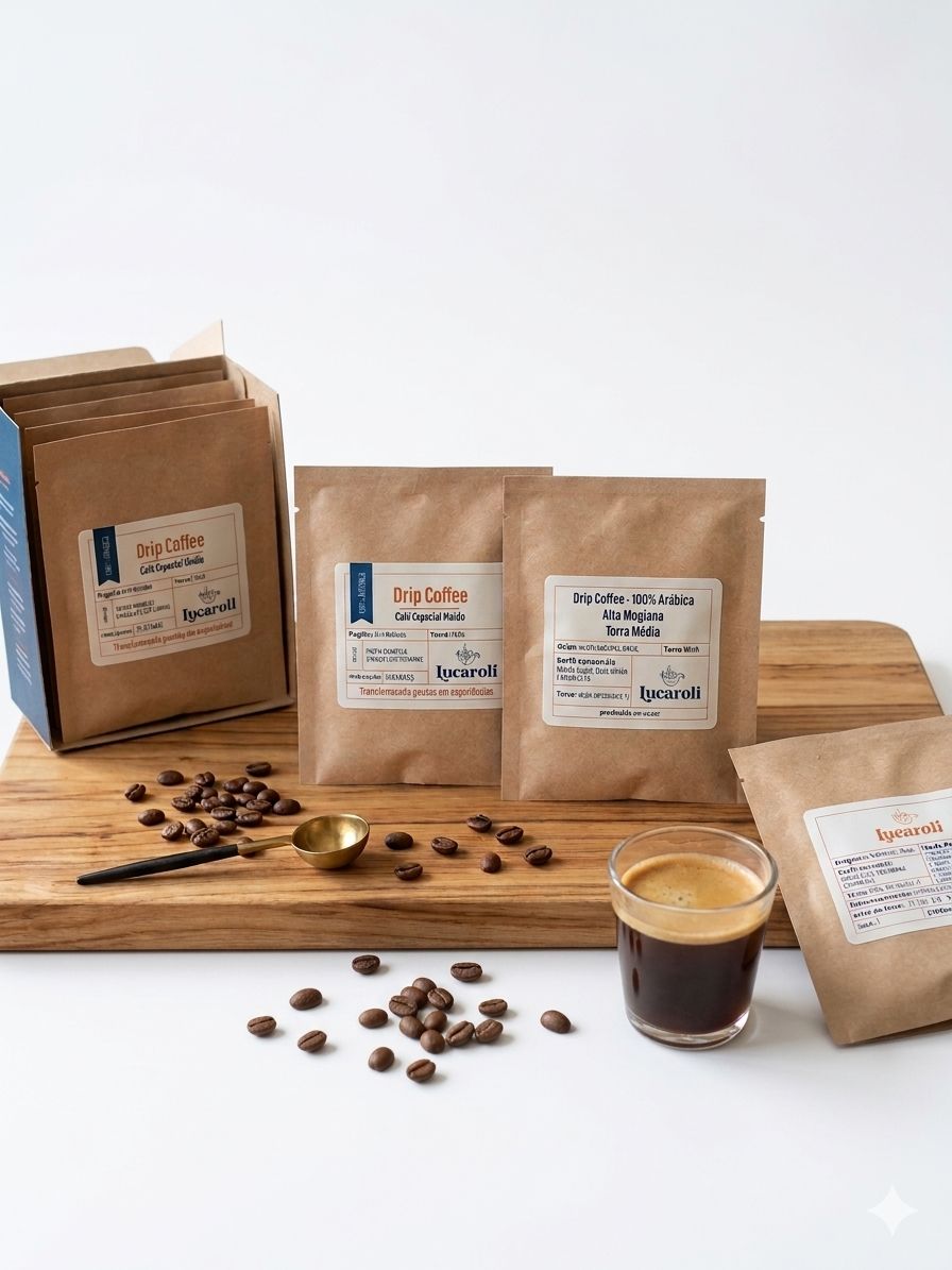 Drip Coffee Café Especial 84+ Pontos – 10 Sachês de 10g (100g)