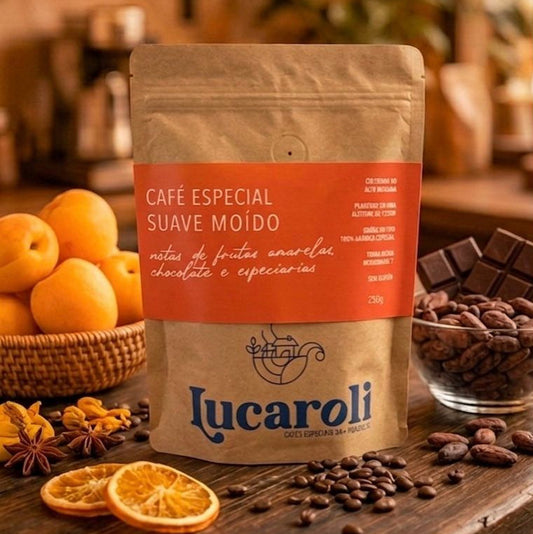 Café Especial Suave moído - 84+ pontos - 250g